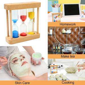 Promotion : <span class=keywords><strong>Sablier</strong></span> en bois trois-en-un (1, 3 et 5 minutes) pour thés aux herbes, la salle de classe des enfants et la décoration intérieure - Product Image 5