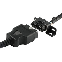 Cable de diagnóstico OBD2 macho hembra a DB 26P F 16 Pines de 16 pines M a DB 26 hembra OBDII CarIest para interfaz VGA de diagnóstico DIY