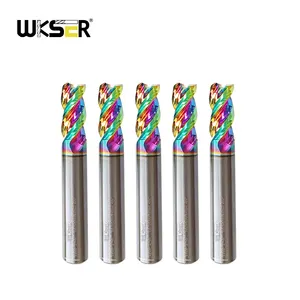 High quality 3 Flutes of Carbide End Mill for Aluminum Cutting- 3 Flutes Solid Carbide End Mill with Dlc Coating