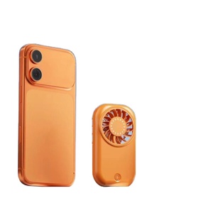 Customized Personalized Logo Wholesale High Mini Hand Held Wearable Foldable Rechargeable Fan 1200Mah 5 Speed Rv <b>Car</b> - Product Image 1