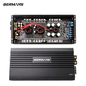 Amplificateur de voiture <span class=keywords><strong>mono</strong></span> 1500W de classe AB style coréen avec logo lumineux, dissipateur thermique et filtre de croisement OEM ODM – Vente en gros - Product Image 1