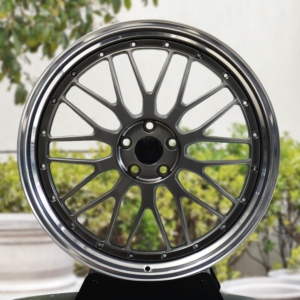 Rines Forjados de Aleación de Aluminio de 18 19 20 <span class=keywords><strong>22</strong></span> 24 Pulgadas, 5x112 5x114.3 5x120, Diseño Cóncavo, 2 Piezas, CI-<span class=keywords><strong>R</strong></span> CC-<span class=keywords><strong>R</strong></span>, para Dodge, Corvette, Porsche - Product Image 1