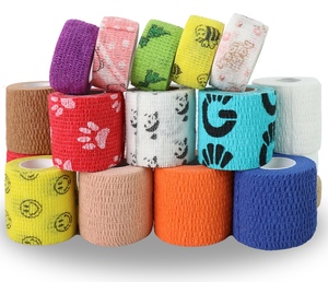 Pansement auto-adhésif pour <span class=keywords><strong>animaux</strong></span> de compagnie, motif dessin animé, protection des pattes et des chevilles contre la saleté, élastique pour les <span class=keywords><strong>doigts</strong></span>, certifié CE, désinfectant infrarouge lointain - Product Image 1
