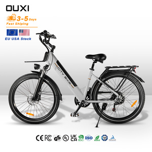 Bicicleta Eléctrica Moderna OUXI, 36v 10.5ah, Bicicleta Eléctrica de 350W, Ligera, para Ciudad, para Adultos - Product Image 1