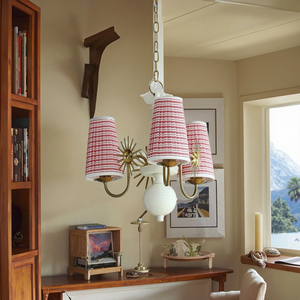 Thụy Điển Giữa Thế Kỷ Cổ Điển Phong Cách Kim Loại Đèn Chùm LED Có Thể Điều Chỉnh Chiều Cao Trung Kích Thước Phòng Khách Đèn Retro Ánh Sáng Đồ Đạc - Product Image 1