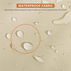 BEELAND Beige 420D étanche extérieur hamac balançoire couverture extérieur <span class=keywords><strong>suspendu</strong></span> porche balançoire chaise couverture - Product Image 4