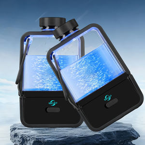 Bottiglia d'Acqua Idrogenata con Tecnologia di Elettrolisi SPE/<span class=keywords><strong>PEM</strong></span>, 350ml, Acqua Ricca di Idrogeno, Massaggio Sicuro - Product Image 1