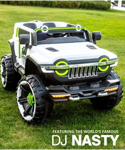 Kinder-Elektroauto aus Kunststoff mit Vier Rädern, Großer Geländewagen für Erwachsene, Tank 300 Baby-Fernsteuerungsauto - Product Image 6