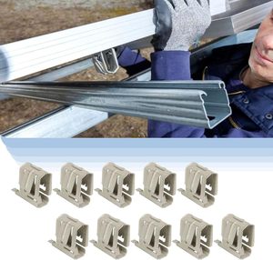 <span class=keywords><strong>Panel</strong></span> <span class=keywords><strong>solar</strong></span> fotovoltaico a presión de energía, Instalación rápida, <span class=keywords><strong>Panel</strong></span> <span class=keywords><strong>solar</strong></span> enmarcado, Clip de conexión a tierra, paneles solares antirrobo, Clip de sujeción - Product Image 2