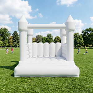 Trampolín Inflable para Bodas, Castillo de Cumpleaños para Niños, Trampolín Blanco para Fotografías, Accesorios para Pedidas de Mano - Product Image 3