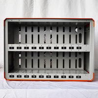 Boîte de contrôleur de température de système de canaux chauds d'installation de moulage par injection orange sur mesure de 20 groupes