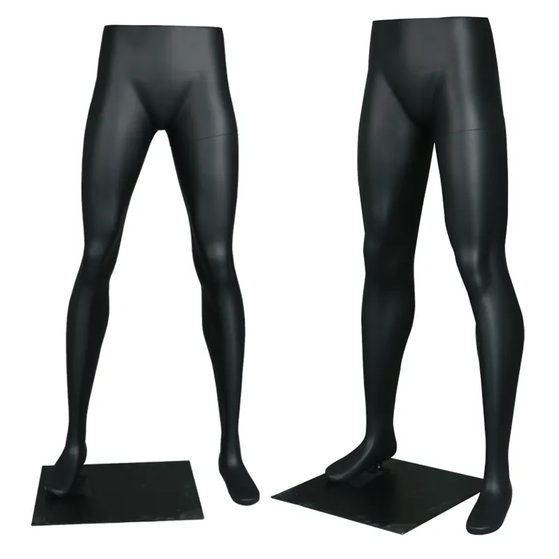 Hot Sale White Plastic Lower Body Men Pants Male Legs Mannequin