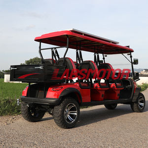 Buggy de <span class=keywords><strong>chasse</strong></span> électrique 6 places certifié CE 48V voiturette de golf 4x4 vente du fabricant - Product Image 5