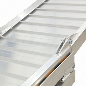 Rampes de seuil antidérapantes portables et pliables pour marches, légères avec poignée pour escaliers domestiques, portes et trottoirs, capacité 600 lbs - Product Image 5