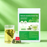 Sachets de thé vert au jasmin en gros 3g*30 paquets – Thé pur naturel parfumé au jasmin, sachets individuels pour infusion chaude ou froide