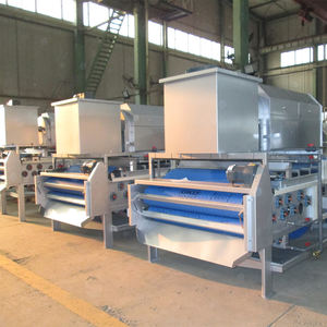 Usine de traitement des eaux usées de déshydratation automatique des boues filtres s-presse de ceinture 1100-2900kg personnaliser SS304/316 5m 3/h-20m3/h 75%-85% - Product Image 3