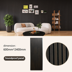 กระจังหน้าอะคูสติกสำหรับตกแต่งแผงผนัง3D แผงไม้ห่อไม้อะคูสติกความหนาแน่นสูงสไตล์ดีไซน์ทันสมัยของ kasaro - Product Image 6