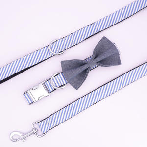 개 목걸이 활, 부드럽고 편안한 Bowtie 개 목걸이, 조정 가능한 애완 동물 선물 목걸이 작은 중형 대형 개 - Product Image 2