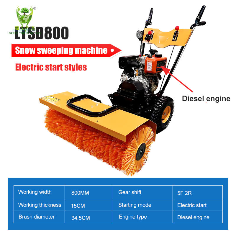 Jaune-LTSD800 (Moteur Diesel/Démarrage Électrique)