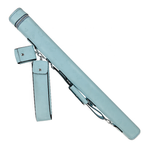 Custodia Rigida R-GB-2K per Stecca da <span class=keywords><strong>Biliardo</strong></span> in Pelle PU, 2 Fori, Misura 1/2 - Product Image 1