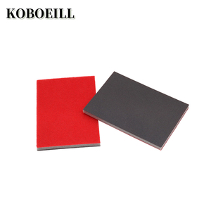 Esponja de Flocado de fábrica china, papel de <span class=keywords><strong>lija</strong></span> de <span class=keywords><strong>pared</strong></span> seca, papel de <span class=keywords><strong>lija</strong></span> cuadrado, molienda, <span class=keywords><strong>al</strong></span>úmina marrón - Product Image 5