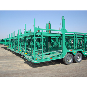8/10 <span class=keywords><strong>voitures</strong></span> transportant véhicule voiture transporteur remorque voiture transporteur semi-remorque à vendre - Product Image 6