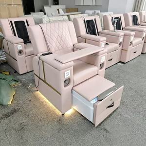 Sillón de Pedicura y Manicura Multifuncional de Lujo para Salón de Uñas, con Masaje Eléctrico y Spa sin Tuberías - Product Image 2