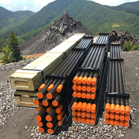 Tige de forage rapide filetée T38 T45 T51, tube de guidage rond d'extension pour l'exploitation en carrière