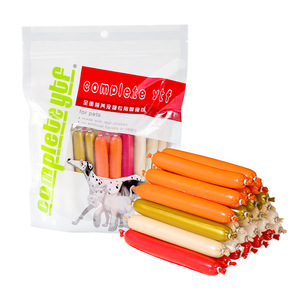 Friandises pour chiens, saucisses au jambon, 450g x 30 pièces, haute teneur en viande, récompense d'entraînement pour chiens et chiots, collations nutritives pour animaux de compagnie - Product Image 2