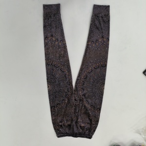 Pantalon de survêtement personnalisé en polaire/velours, confortable pour les promenades hivernales, taille élastique avec dentelle - Product Image 1