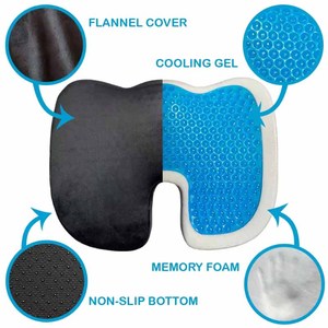 Coussin de siège en gel de <span class=keywords><strong>silicone</strong></span> cool, best-seller, orthopédique, pour le coccyx - Product Image 3