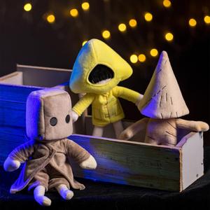 Peluche Súper Suave del Juego <span class=keywords><strong>Little</strong></span> Nightmares 2, Personajes <span class=keywords><strong>Little</strong></span> Six y Box Man, Relleno de Algodón PP, 11CM-30CM - Product Image 1