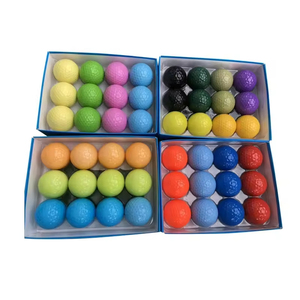 Pelotas de golf a granel, en blanco, mini, de primera calidad, para uso general, al por mayor, coloridas, personalizadas, YIHONG YHGB01, dureza 80-90, fabricadas en Zhejiang, China. - Product Image 6