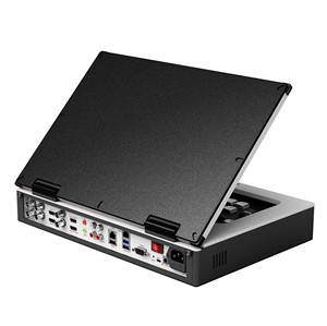 Mezclador de vídeo todo en uno, 15,6 pulgadas, LCD, 4 x SDI, 2 x H, DMI, 2 x entradas IP, 8 canales, vmix, HD, competición con blackmagic <span class=keywords><strong>atem</strong></span> <span class=keywords><strong>mini</strong></span> <span class=keywords><strong>pro</strong></span>, conmutador de vídeo - Product Image 3