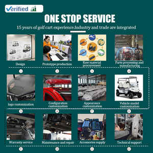 Potente Carro de Golf de 2 Plazas y Alto Torque, 48V, Certificado CE, Vehículo Utilitario para Ranchos y Condesados - Product Image 4