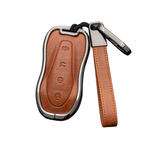 Funda para llave para Geely Azkarra Tugella FY22 <span class=keywords><strong>2019</strong></span> 2020 Atlas Pro New Emgrand GS X6 SUV EC7 Remote Fob Holder Accesorios para coche - Product Image 2