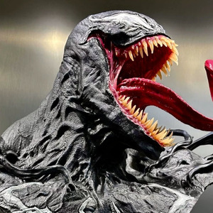 Oferta Especial: Busto <span class=keywords><strong>de</strong></span> Resina Temático <span class=keywords><strong>de</strong></span> Superhéroes Venom, Mascota Favorita <span class=keywords><strong>de</strong></span> los Fans, Técnica Pulida - Product Image 5
