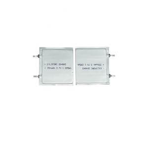 EXLIPORC 204843 350mAh 3.7V <strong>1mm</strong> 2mm <strong>Thickness</strong> Smallest Ultra Thin Lithium Ion Polymer BatterySmart Card <strong>Battery</strong> <strong>Lipo</strong> <strong>Battery</strong> - Product Image 2