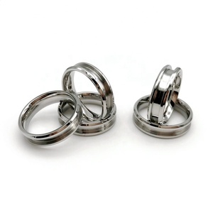 Bán Buôn Tùy Chỉnh 3Mm Thép Không Gỉ Trống Nhẫn Set Trang Sức Cổ Điển Engagement Party Chất Lượng Cao Engagement <span class=keywords><strong>Ring</strong></span> Lõi - Product Image 3