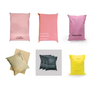 Biodegradable PBAT Cornstarch mailer bag compostable mailer courier bag postage satchel poly mailer