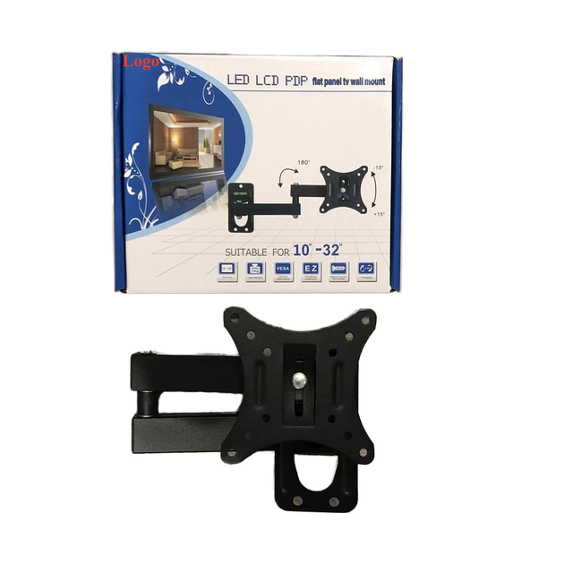 Wholesale 180 Degrees Swivel VESA 100x100mm Steel TV Wall Mount Bracket TV Stand Mount for 10''-32'' LED LCD TVs"