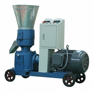 Avec moteur à gaz broyeur d'aliments pour la biomasse machine à granulés matrice poulet volaille machines de traitement d'aliments pour volaille - Product Image 1