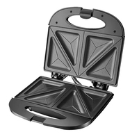 Machine à sandwich à 2 tranches pour la cuisson des sandwichs, des gaufres et des paninis électriques.