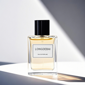 Luxury Crimp Square Transplant Perfume Spray Glass <b>Bottle</b> Manufacturers 50ml 100ml Empty Glass Perfume <b>Bottle</b> with Box - Product Image 5
