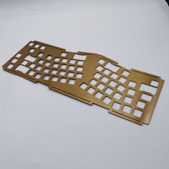 Mechanical Keyboard case Keyboard Anodized Aluminiumparts Mechanical Gaming Keyboard Case Plate Weight Top Bottom