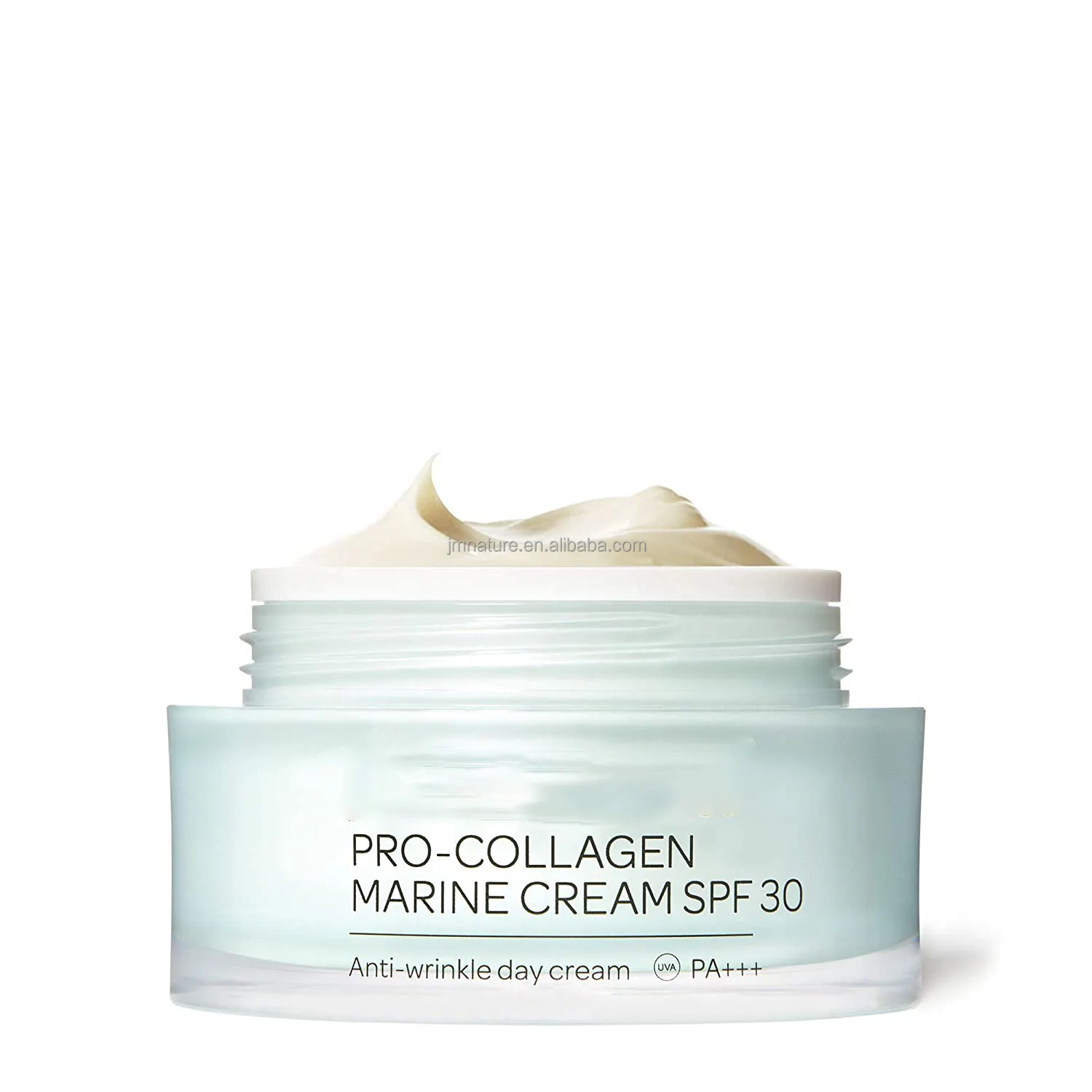 Private label Collagen Marine Cream SPF 30 Lightweight Anti-Wrinkle Daily Face Moisturizer