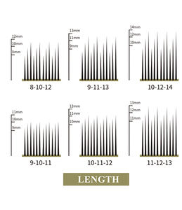 A-RIX OEM/ODM 0.03 0.05 0.07 de grosor, ultrafino, suave y ligero, material PBT de alta calidad para extensiones de pestañas tipo camelia - Product Image 5