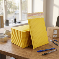 Sacs d'emballage en PE à bulles, à fond carré, avec fermeture éclair, résistants à l'humidité, co-extrudés, avec options personnalisables pour la livraison express