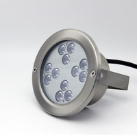 Fontaine LED subaquatique pour piscine, avec jets d'eau en acier inoxydable, RGBW haute luminosité, étanche IP68, DMX512
