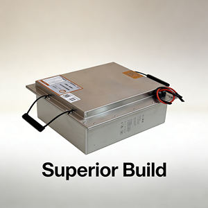 Baterai Lithium 60V 45Ah LiFePO4 untuk EV 2/3 Roda, BMS Cerdas, Desain Dapat Disesuaikan - Product Image 1